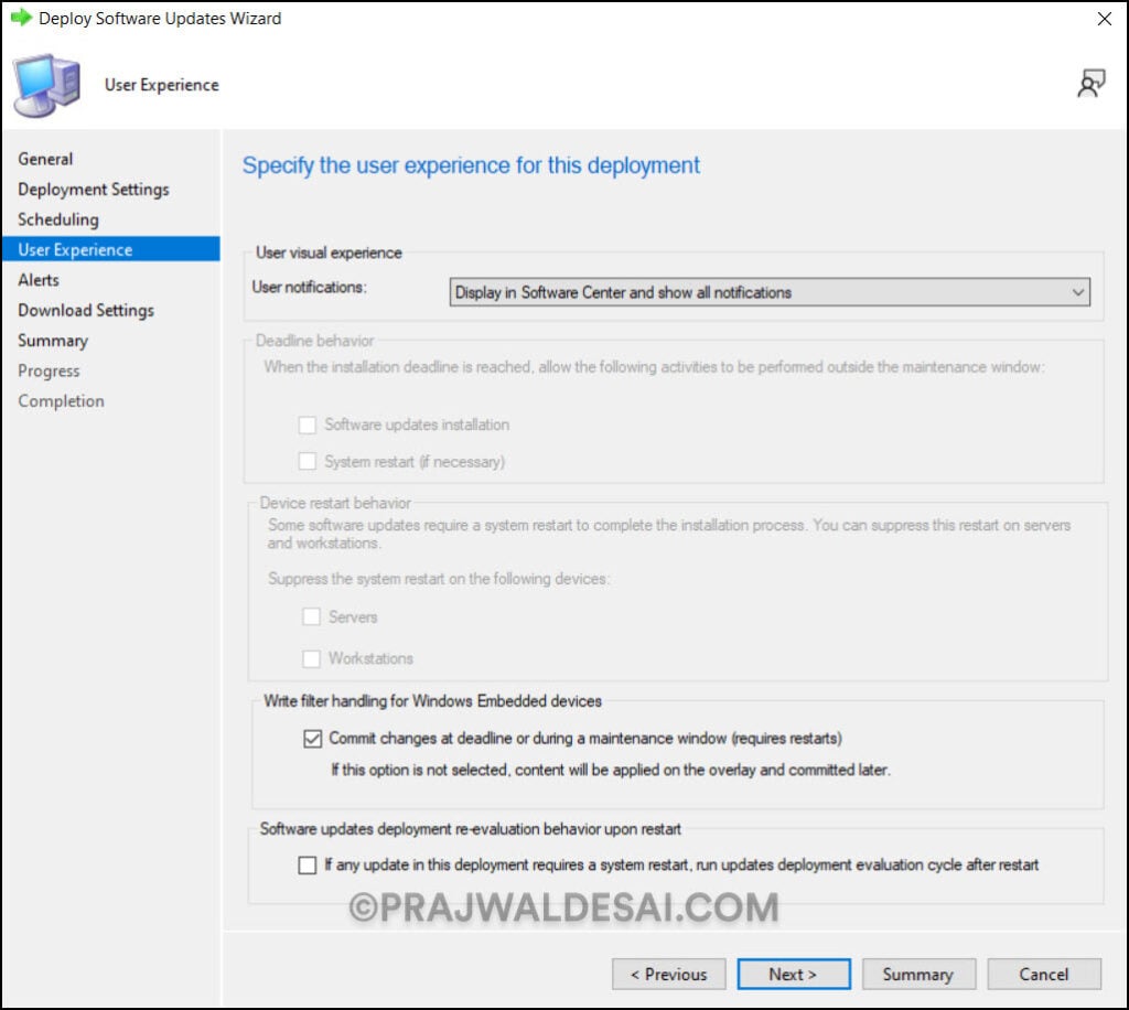 Windows 11 23H2 Upgrade using SCCM | ConfigMgr 14 User Experience Settings