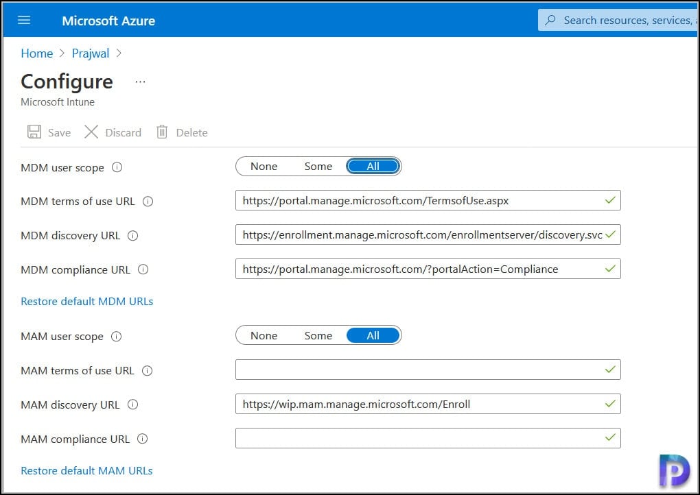 Verify AAD Premium Subscription