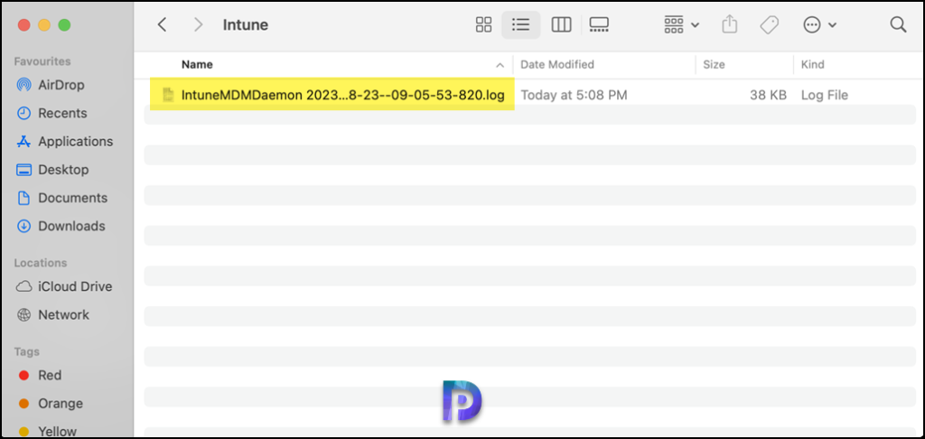 How to Collect Intune Logs from MacOS Devices 9 Collect Intune MDM Agent logs from macOS Devices