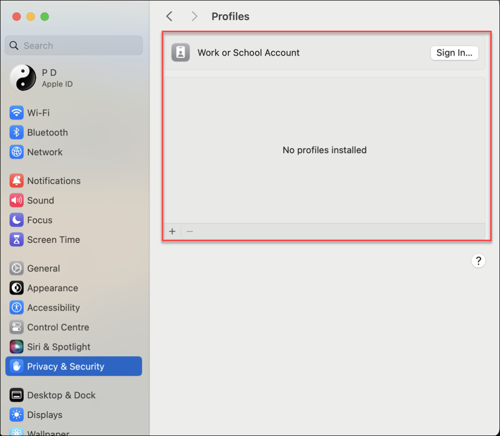 Remove Device from Company Portal for macOS 4 Remove the management profile from Mac