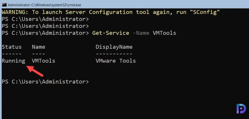 How to Install VMware Tools on Windows Server Core VM 9 Verify VMware Tools Installation of Server Core