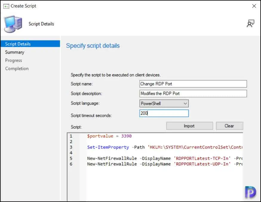 How to Change RDP Port using SCCM | PowerShell | Registry 7 PowerShell Script to Change Remote Desktop port