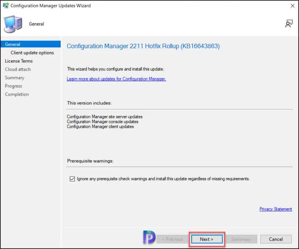 New ConfigMgr 2211 Hotfix Rollup KB16643863 Released 2 Install ConfigMgr 2211 Hotfix Rollup KB16643863