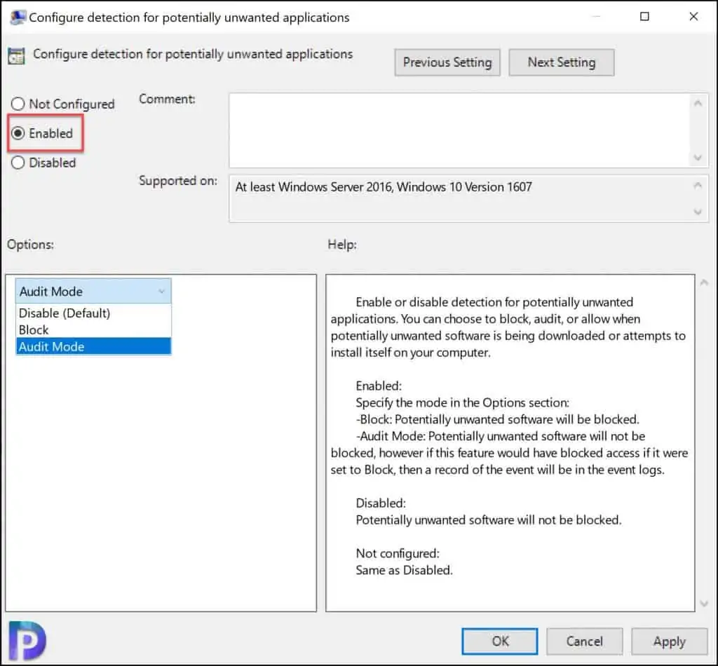 Configure PUA Protection using Group Policy 4 Configure PUA Protection using Group Policy