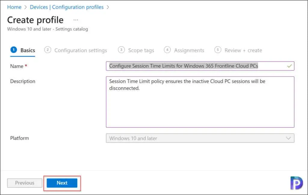 Configure Idle Session Time Limits for Windows 365 Cloud PC 3 Configure Idle Session Time Limits for Cloud PC