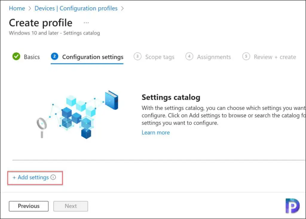 Configure Idle Session Time Limits for Windows 365 Cloud PC 4 Intune Settings Catalog - Add Settings