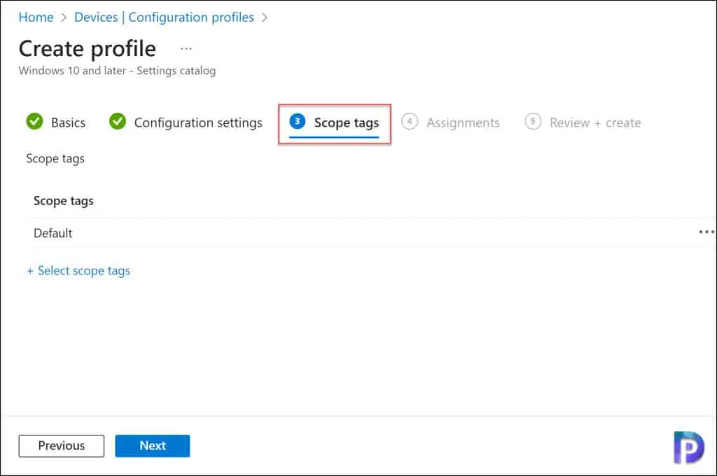 Configure Idle Session Time Limits for Windows 365 Cloud PC 7 Intune Scope Tags