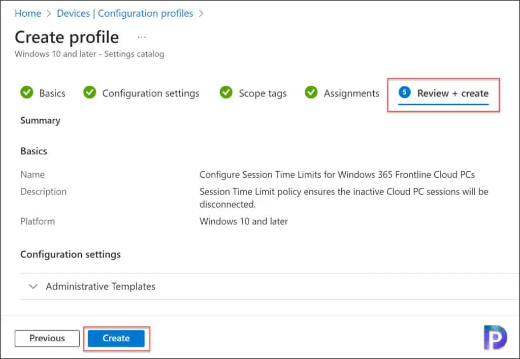 Configure Idle Session Time Limits for Windows 365 Cloud PC 9 Configure Session Time Limits for Windows 365 Frontline Cloud PCs