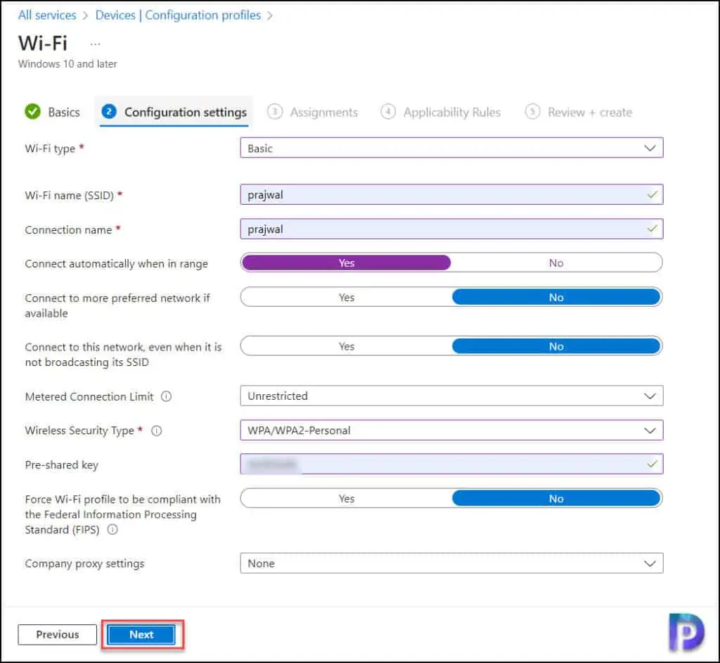 Create a Wi-Fi Profile in Intune: A Step-by-Step Guide 5 Configure Wi-Fi Settings in Intune