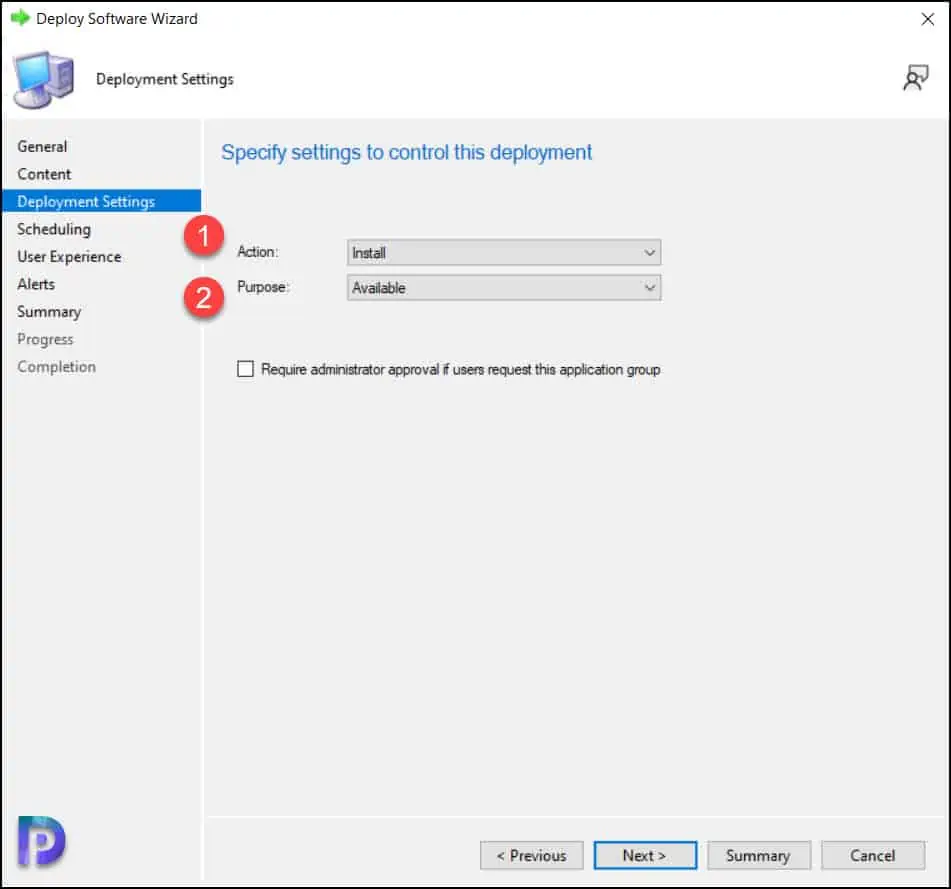 Create and Deploy Application Groups in SCCM | ConfigMgr 13 ConfigMgr Application Groups Deployment Settings