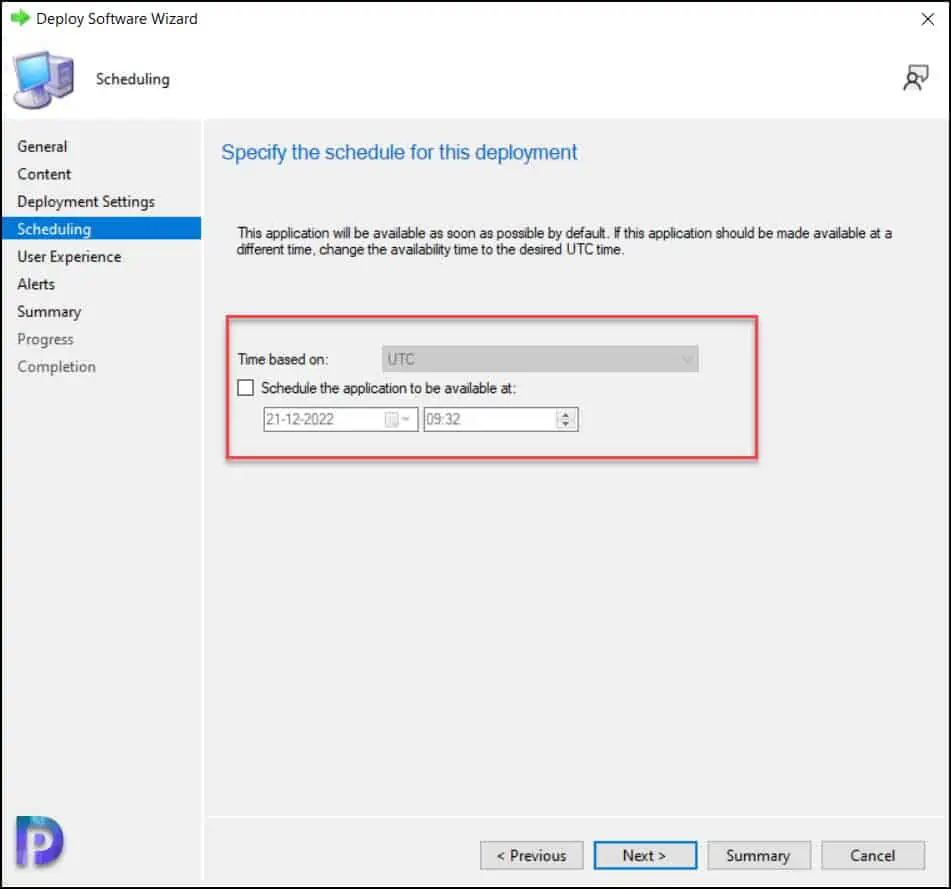 Create and Deploy Application Groups in SCCM | ConfigMgr 14 Scheduling Options for Application Group Deployment