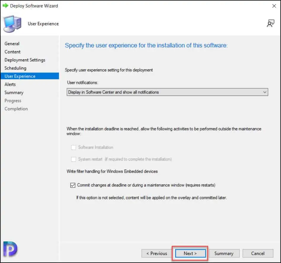 Create and Deploy Application Groups in SCCM | ConfigMgr 15 Configure User Experience Settings for Application Groups