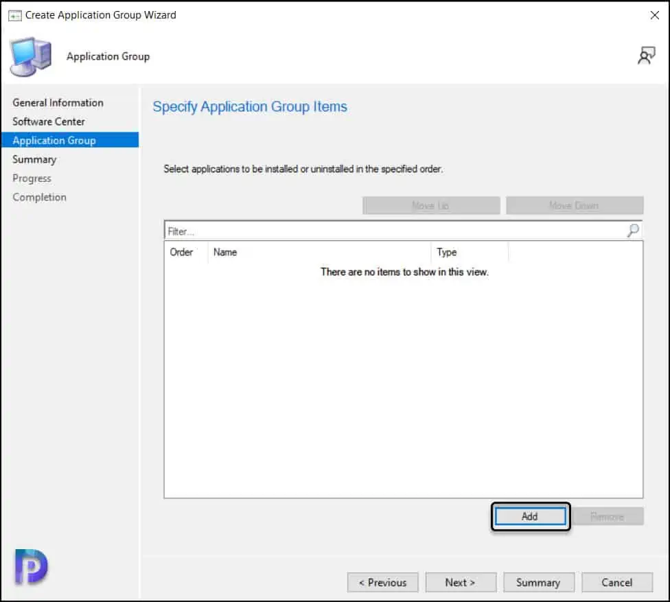 Create and Deploy Application Groups in SCCM | ConfigMgr 5 Add Applications to the App Group