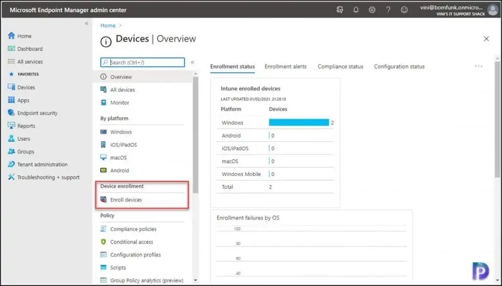 Create Autopilot Profile for HoloLens 2 Devices 10 Device Enrollment - Enroll Devices