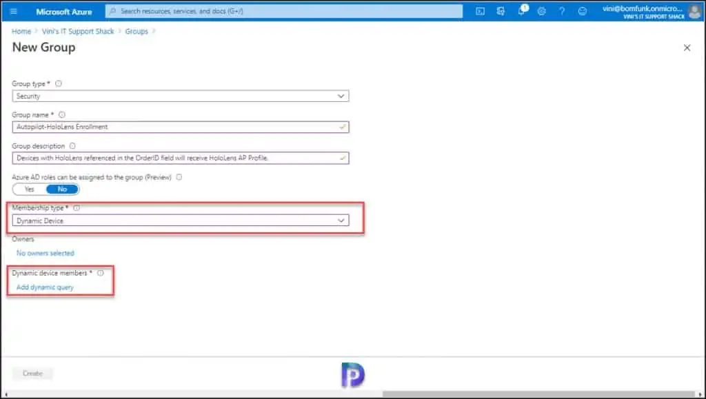 Create Autopilot Profile for HoloLens 2 Devices 3 Autopilot HoloLens Enrollment