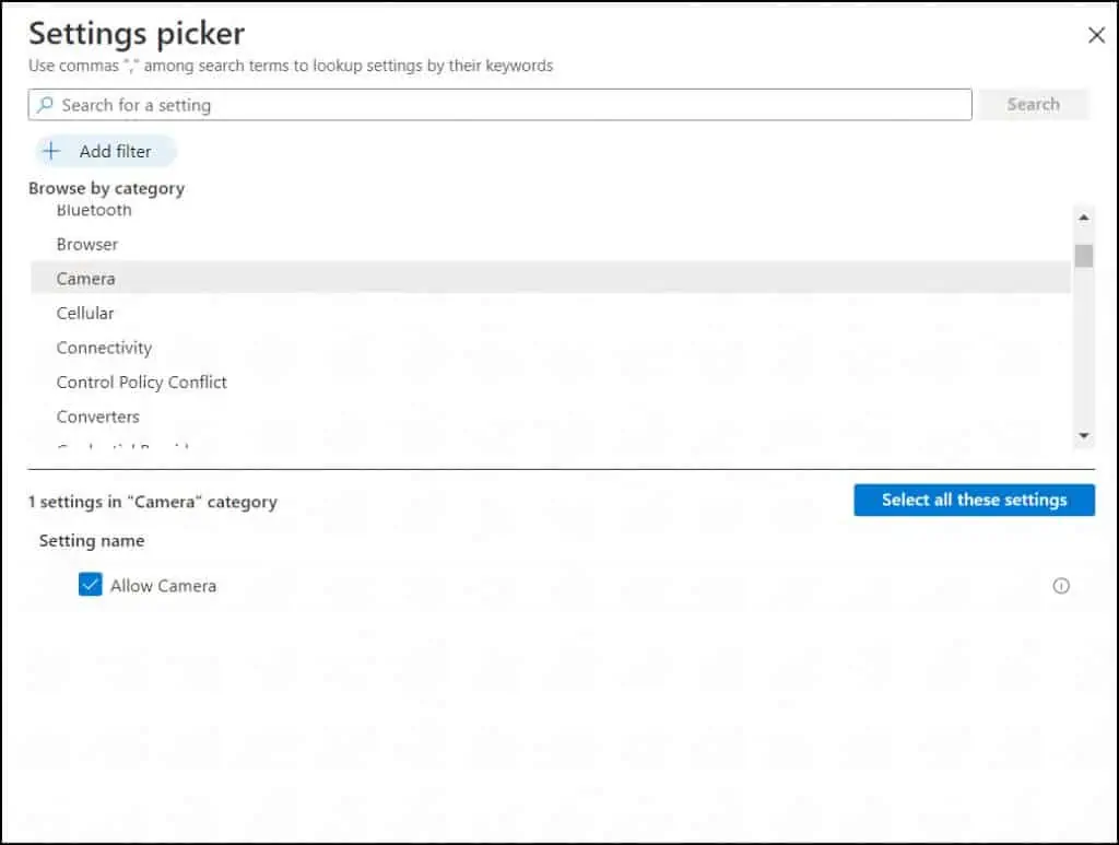 Create Intune Settings Catalog Policy 7 Settings Picker | Settings Catalog in Intune
