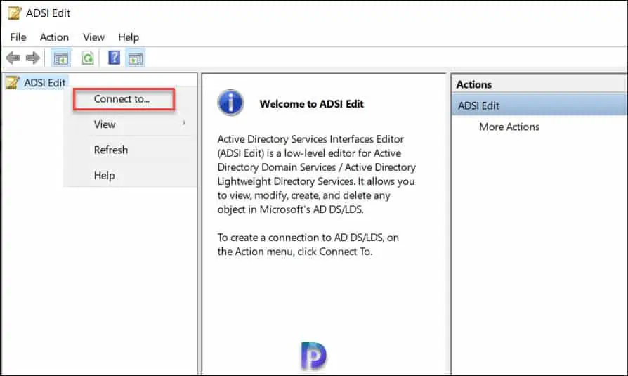 Create System Management Container for SCCM and Extend AD Schema 1 Launch ADSI Edit Tool
