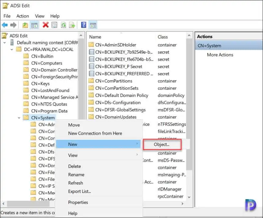 Create System Management Container for SCCM and Extend AD Schema 3 Create System Management Container for SCCM