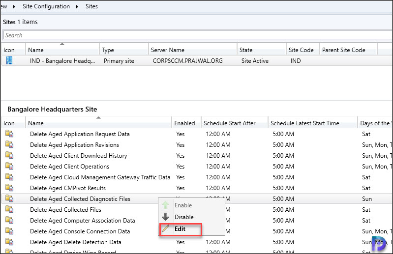 Top 8 New Features of SCCM 2010 4 Delete Aged Collected Diagnostic Files task in ConfigMgr