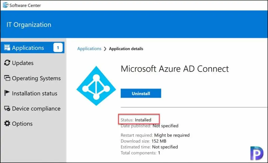 How to Deploy Azure AD Connect using SCCM 12 Install Azure AD connect