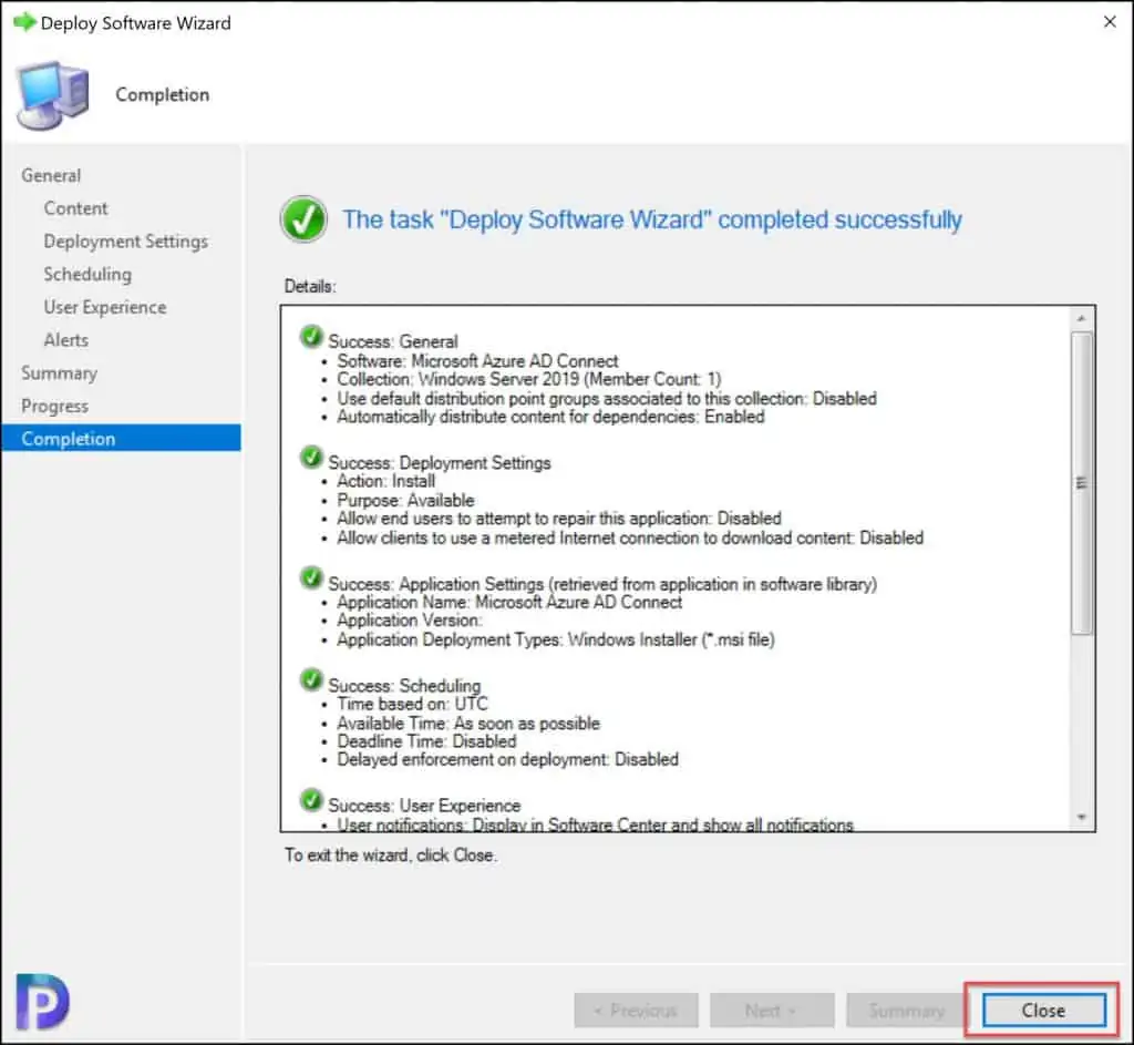 How to Deploy Azure AD Connect using SCCM 10 Deploy Azure AD connect using SCCM