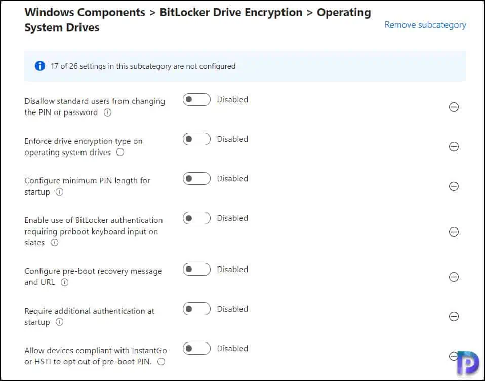 How to Deploy Bitlocker using Intune Settings Catalog 📑 7 Intune Bitlocker Settings for Operating system drives