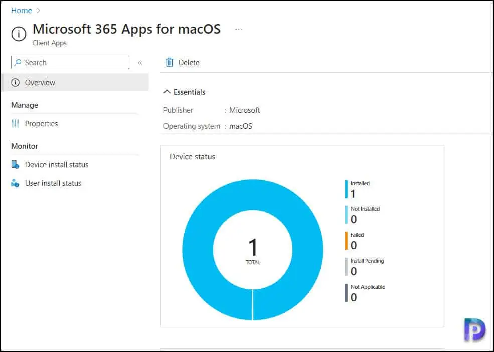 Deploy Microsoft 365 for MacOS using Intune 7 Monitor Microsoft M365 Apps Deployment for MacOS