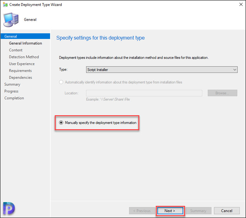 Deploy Microsoft Edge WebView2 Using ConfigMgr 4 Add a new Deployment Type