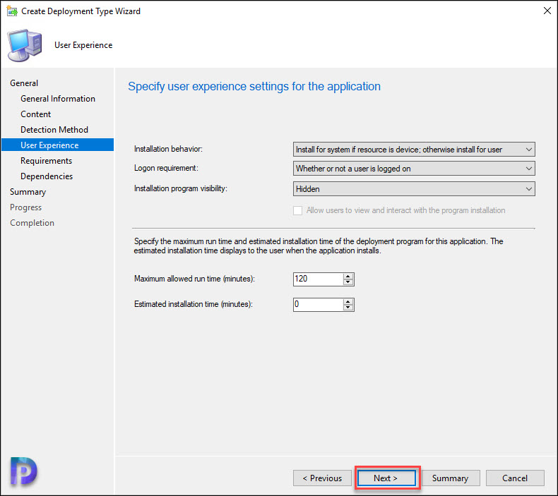 Deploy Microsoft Edge WebView2 Using ConfigMgr 7 User Experience Settings