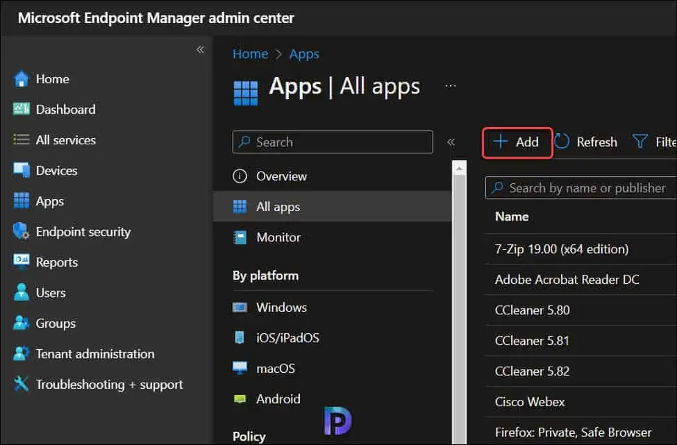 Best Guide to Deploy Microsoft Store Apps using Intune 1 Add Microsoft Store apps to Intune