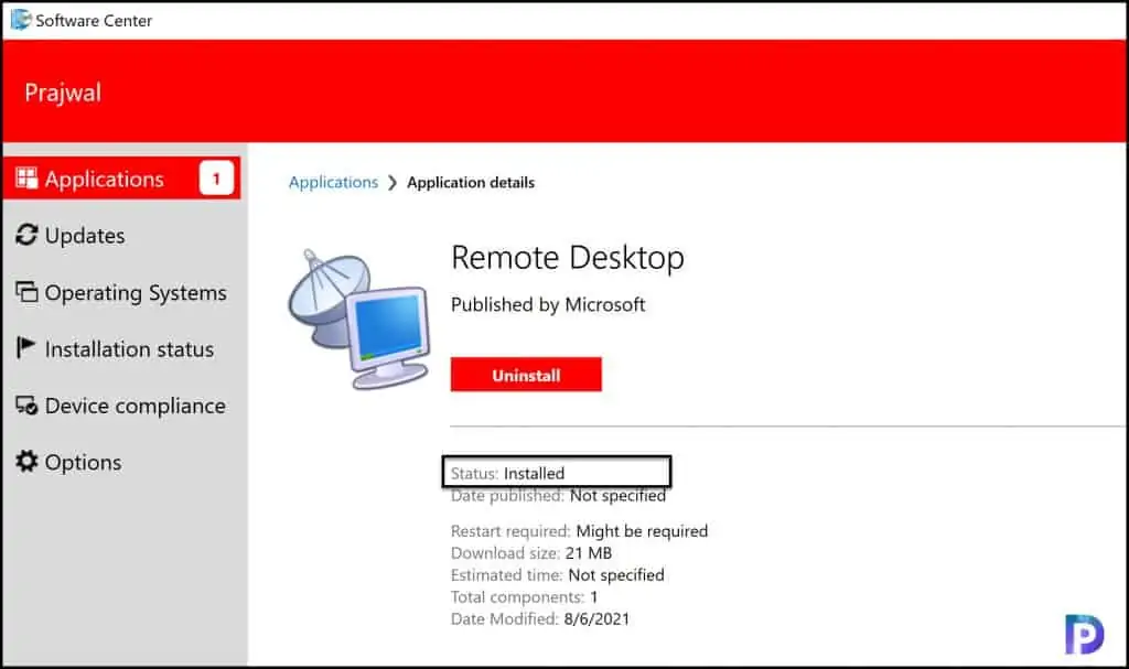 Deploy Remote Desktop Client using SCCM | ConfigMgr 15 Remote Desktop Client Application Installation