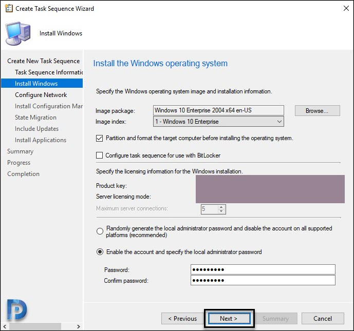 Deploy Windows 10 2004 using SCCM | Configuration Manager 11 Windows 10 OS details