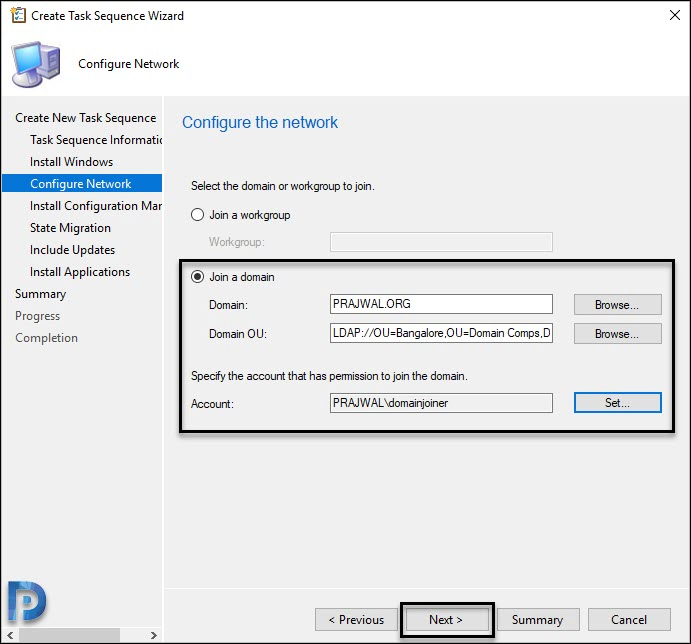 Deploy Windows 10 2004 using SCCM | Configuration Manager 12 Configure Network