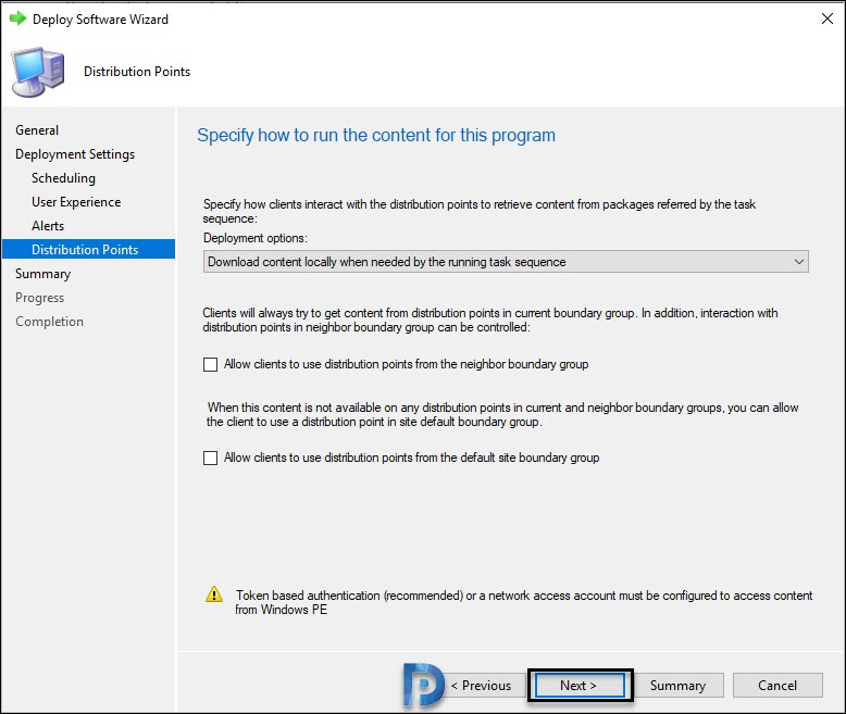 Deploy Windows 10 2004 using SCCM | Configuration Manager 33 Content for distribution points