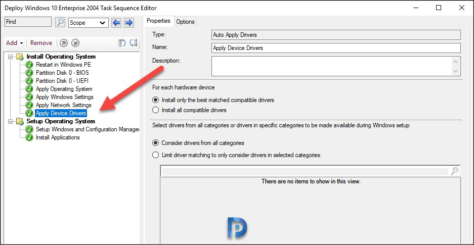 Deploy Windows 10 2004 using SCCM | Configuration Manager 19 Edit SCCM Task Sequence