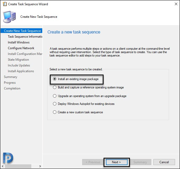 Deploy Windows 10 2004 using SCCM | Configuration Manager 9 Create SCCM Task Sequence to deploy Windows 10 2004
