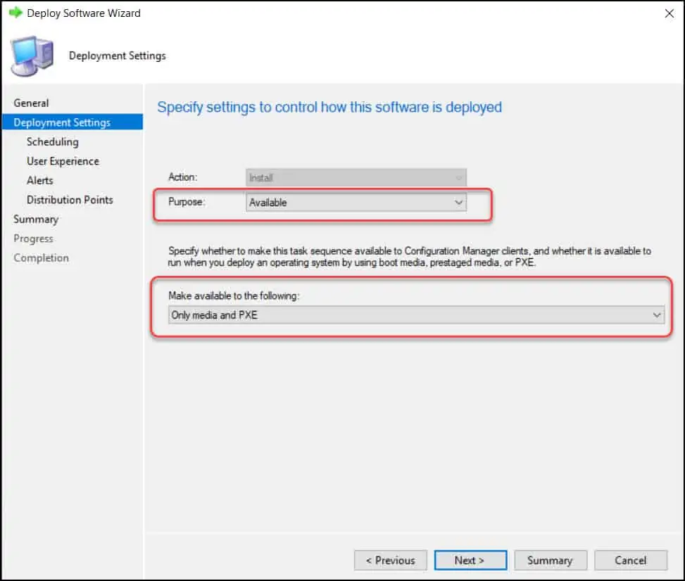 Deploy Windows 10 21H2 using SCCM