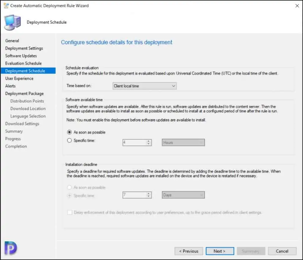 Deploy Windows 11 Updates Using ConfigMgr ADR 8 ConfigMgr Windows 11 Updates Deployment Schedule