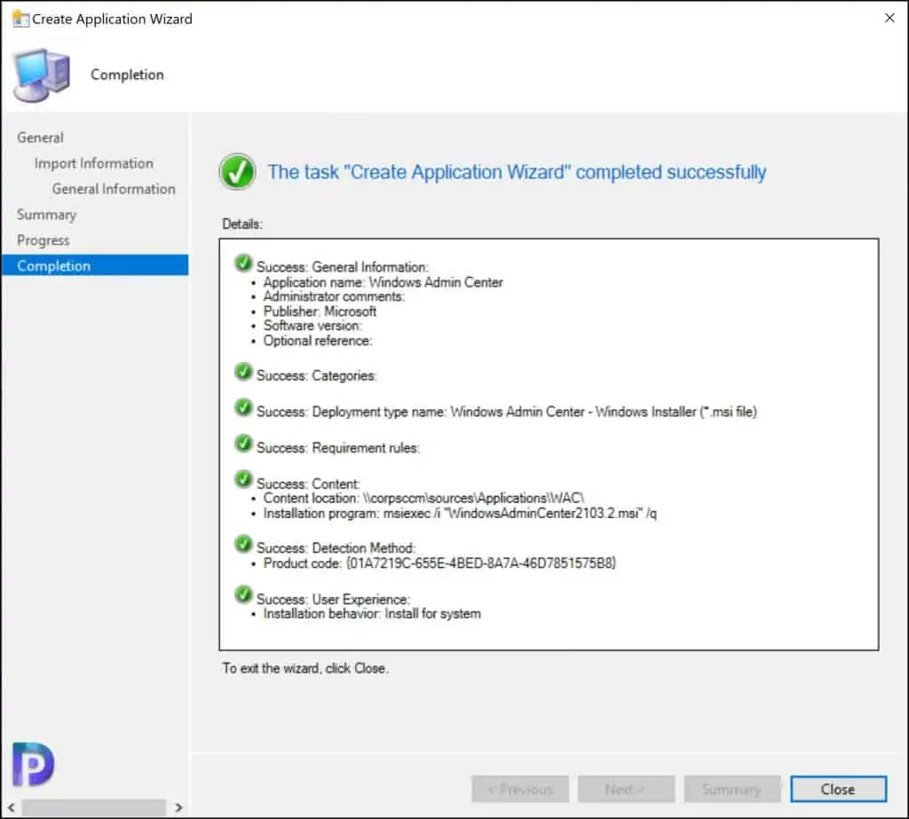 Deploy Windows Admin Center using SCCM | ConfigMgr 5 Add Windows Admin Center Application in SCCM