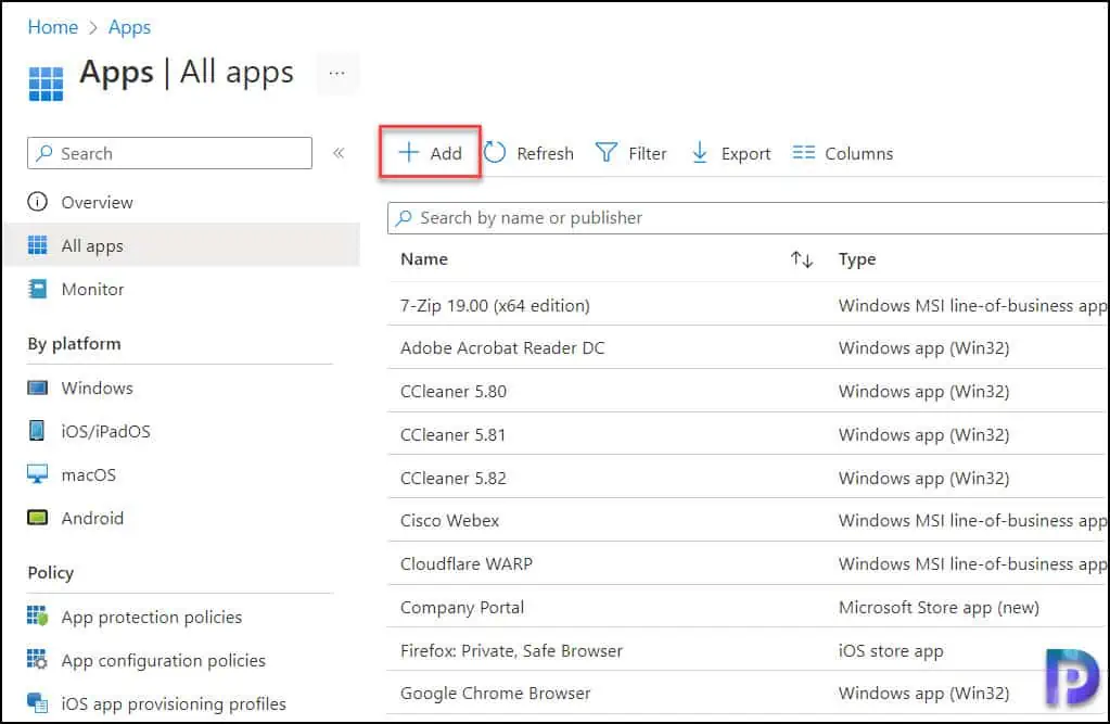 Step-by-Step Guide to Deploy WinSCP using Intune (Win32 App) 3 Add WinSCP Win32 App into Intune | WinSCP Deployment Using Intune