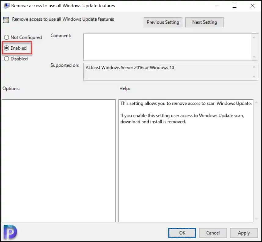 Disable Check for Updates using Group Policy (GPO) 6 Disable Check Online for Updates using Group Policy