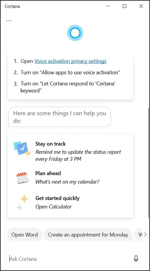 6 Best Ways to Disable Cortana in Windows 11 1 Cortana App in Windows 11