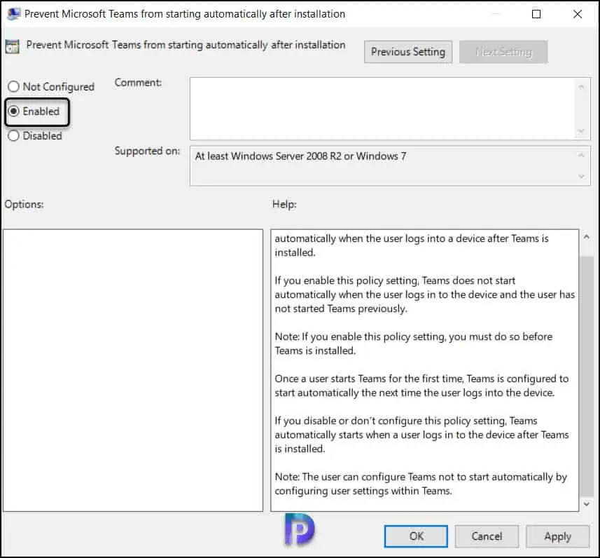 5 Methods to Disable Microsoft Teams Auto Startup on Windows 7 Disable Teams Auto Startup using Group Policy