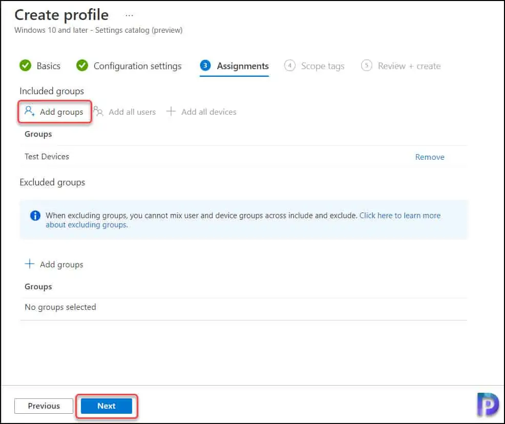 Enable/Disable Remote Desktop Access using Intune 7 Profile Assignments
