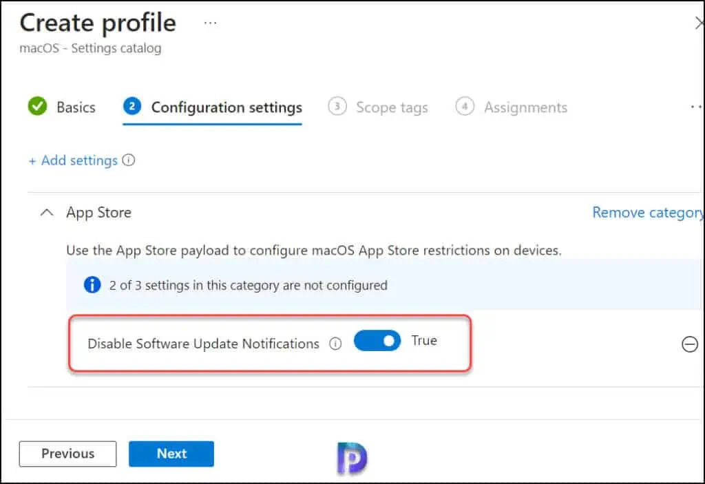 Disable Software Update Notifications on macOS Using Intune 7 Disable Software Update Notifications on macOS Using Intune