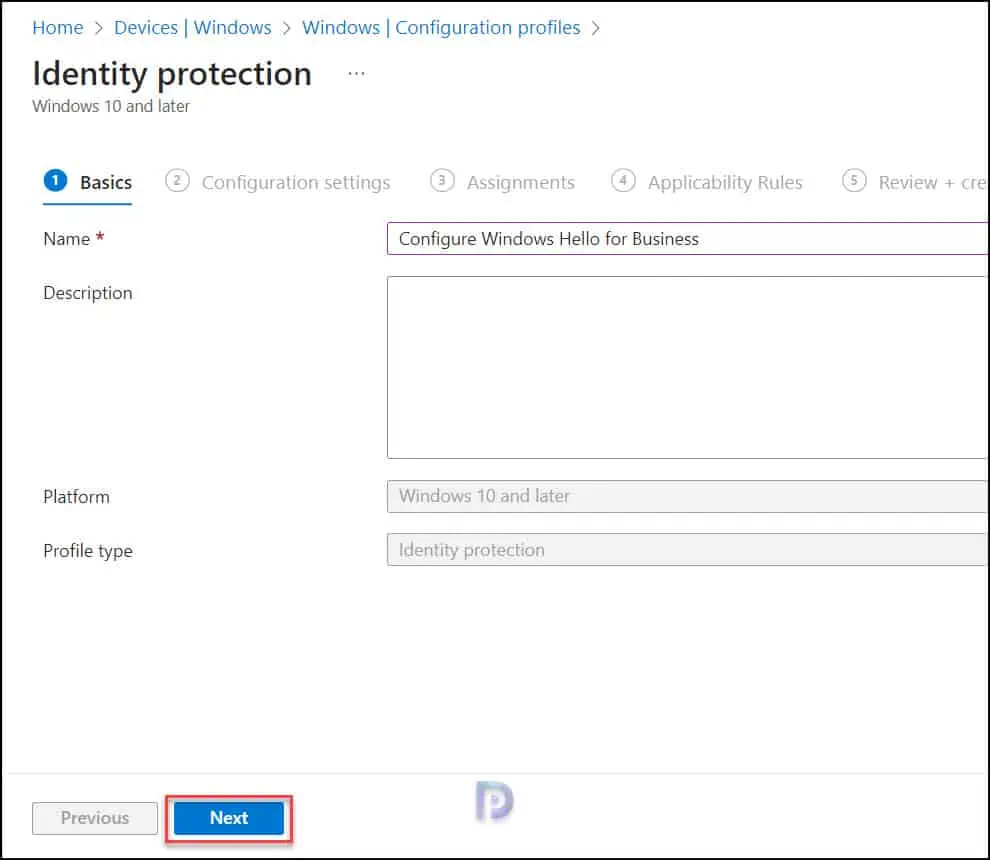 Disable Windows Hello for Business using Intune - Comprehensive Guide 8 Configure Windows Hello for Business using Intune