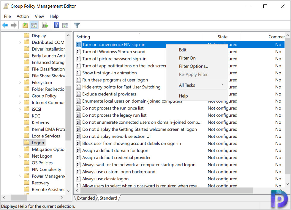 Disable Windows Hello Using Group Policy 1 Disable Windows Hello Using Group Policy