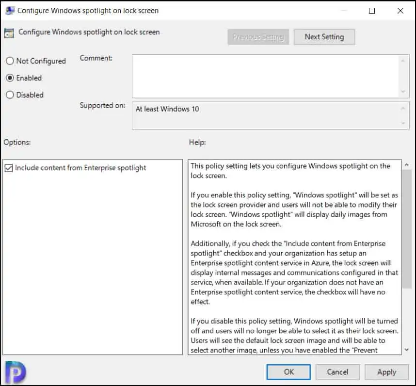 4 Unique Ways to Disable Windows Spotlight 4 Configure Windows Spotlight on lock screen