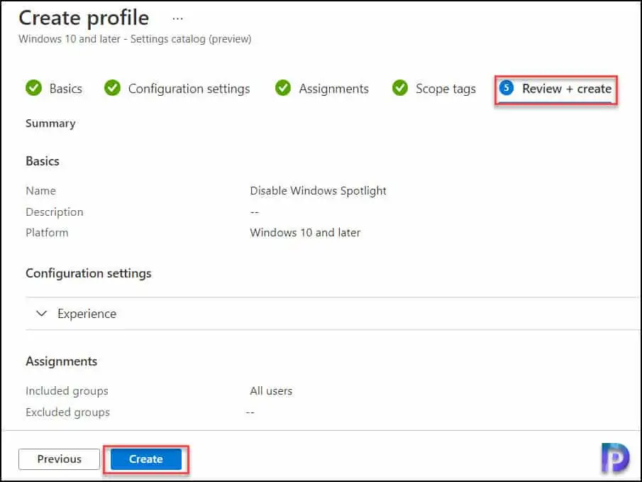 4 Unique Ways to Disable Windows Spotlight 19 Disable Windows Spotlight Using Intune