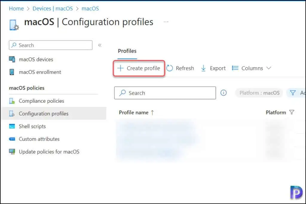 Display Lock Screen Message for MacOS Users using Intune 1 Create Configuration Profile in Intune | MacOS lock Screen Message